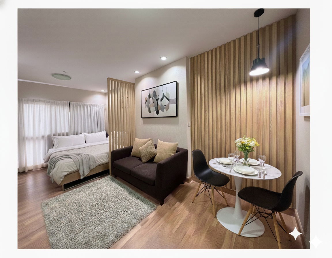 รูป 🔥 ด่วน! ราคาดีที่สุดในตึก Ivy River ขนาด 30 ตร.ม. ติดต่อ โทร 082-641-4199 - รูปที่ 1/10