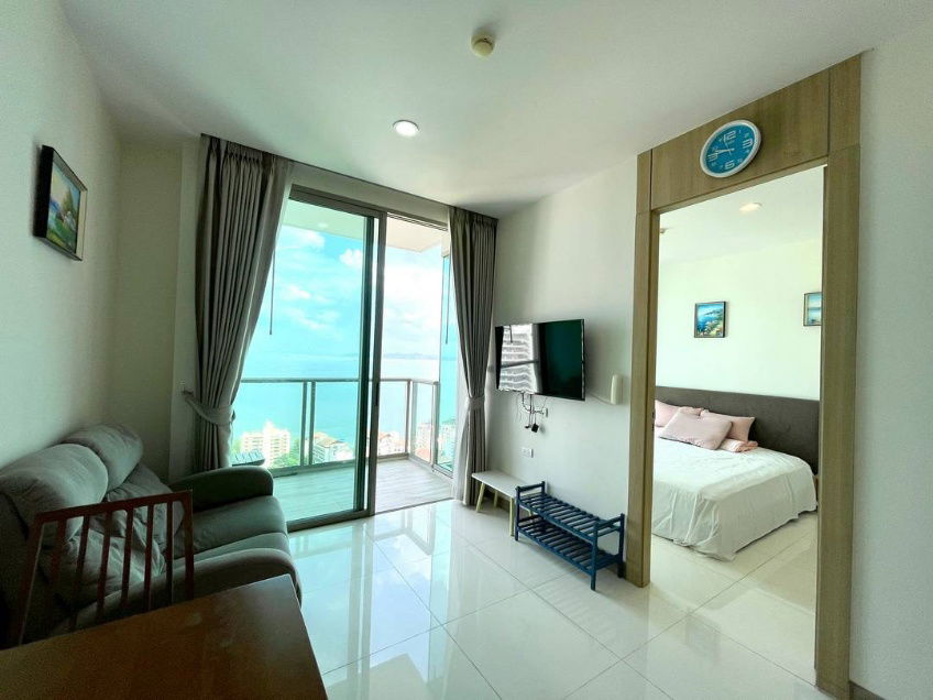 รูป  The Riviera Wongmat Beach *Foreigner Name* Stunning SeaView Unit   - รูปที่ 2/15