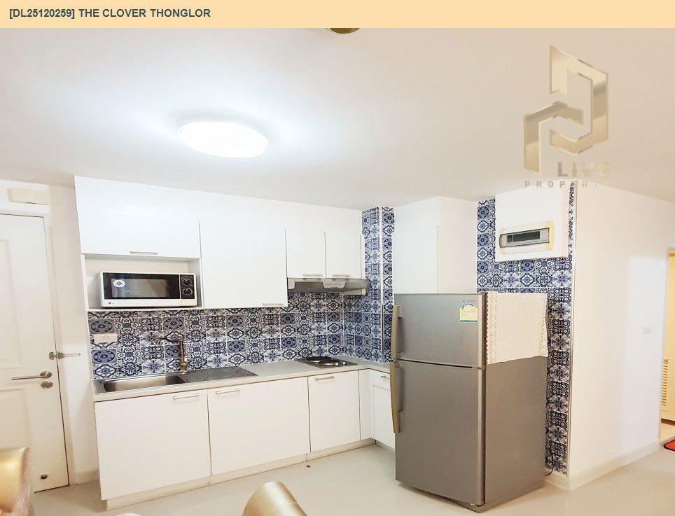 picture DL25120259 Condo for rent, The Clover Thonglor near BTS Thong Lo, ready to move in, call urgently 0638692663 LineID @534wlwof - 4/6