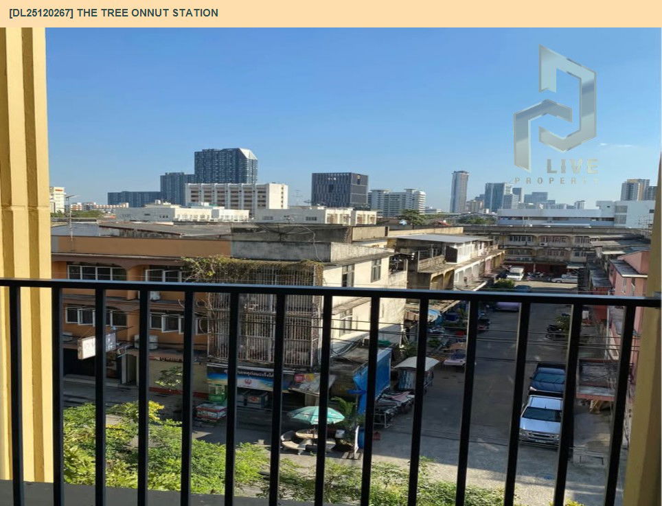 รูป DL25120267 ให้เช่าคอนโด เดอะ ทรี อ่อนนุช สเตชั่น (The Tree Onnut Station) ใกล้ BTS อ่อนนุช พร้อมเข้าอยู่ โทรด่วน 0800343450 LineID @655ebbvc - รูปที่ 5/5