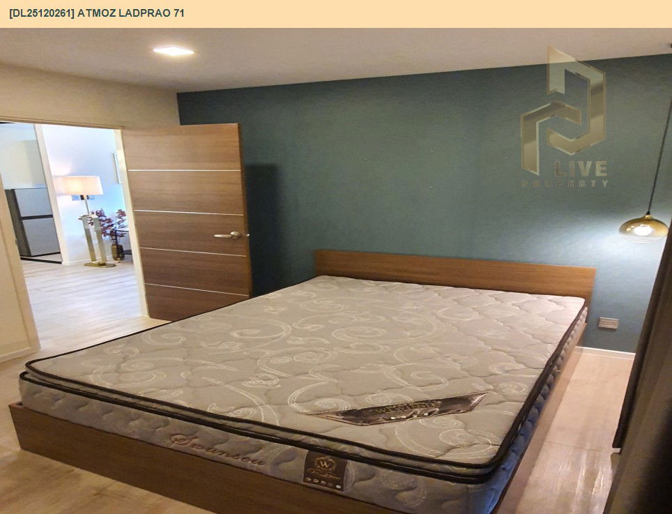 รูป DL25120261 ให้เช่าคอนโด แอทโมซ ลาดพร้าว 71 (Atmoz Ladprao 71) ใกล้ BTS สายสีเหลือง ลาดพร้าว-สำโรง พร้อมเข้าอยู่ โทรด่วน 0653619502 LineID @534wlwof - รูปที่ 3/13
