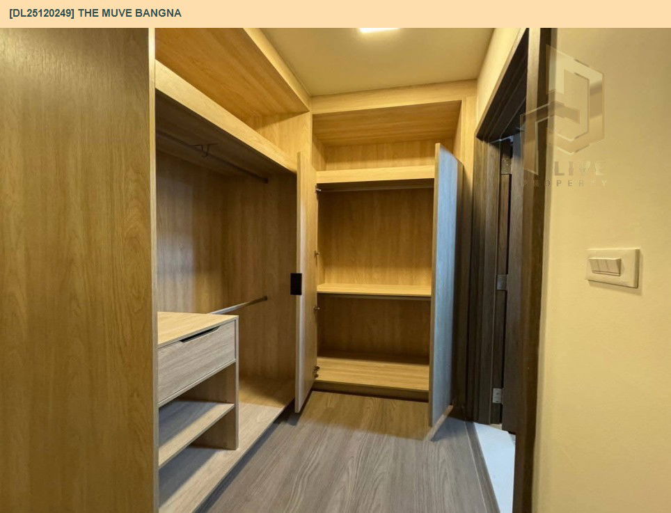 picture DL25120249 Condo for rent, THE MUVE Bangna near -, ready to move in, call urgently 0638692663 LineID @897iyzll - 6/8