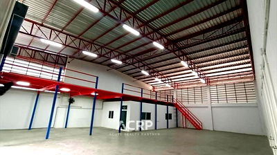 เช่าโรงงาน สนามบินสุวรรณภูมิ : ให้เช่าโกดัง / คลังสินค้า ลาดกระบัง ทับยาว ติดถนนใหญ่ ใกล้สนามบินสุวรรณภูมิ