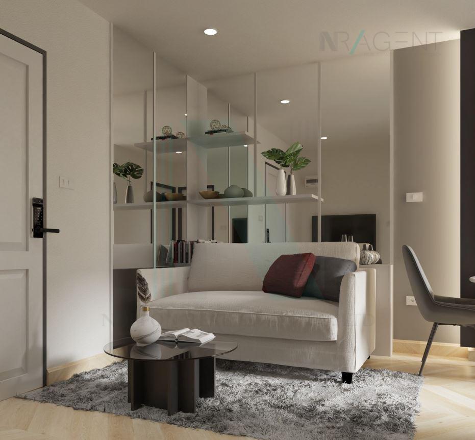 picture For Sell Condo ICONDO SUKHUMVIT 103 Building B, Floor 2,1 bed room, Room size 34 sqm - 3/8