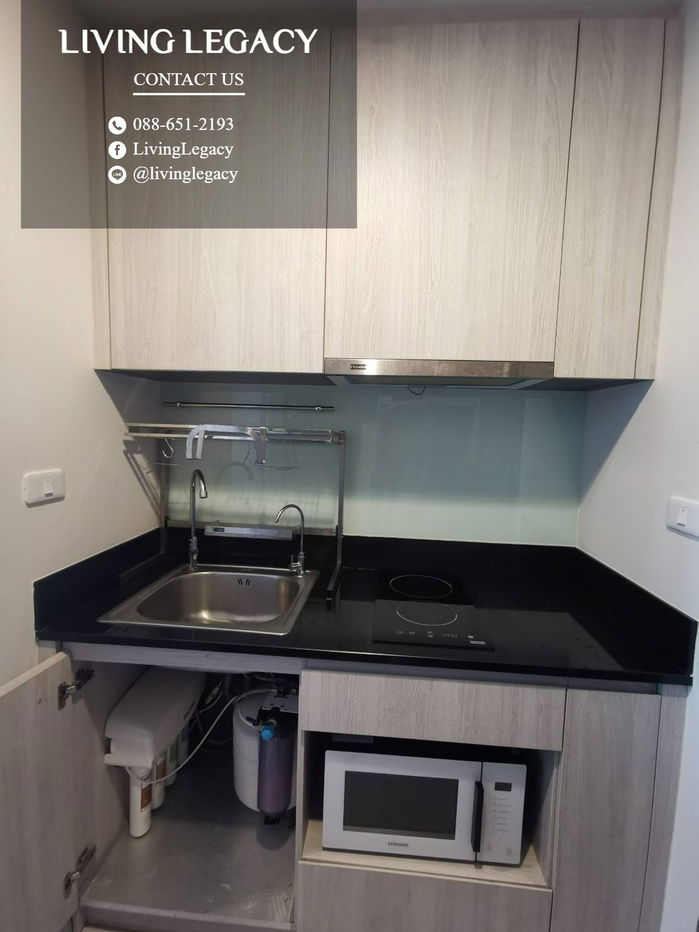 picture T6VU26 Condo For Rent Niche Mono Ramkhamhaeng 35 Sq.M. Floor 20 line id : @livinglegacy - 5/10