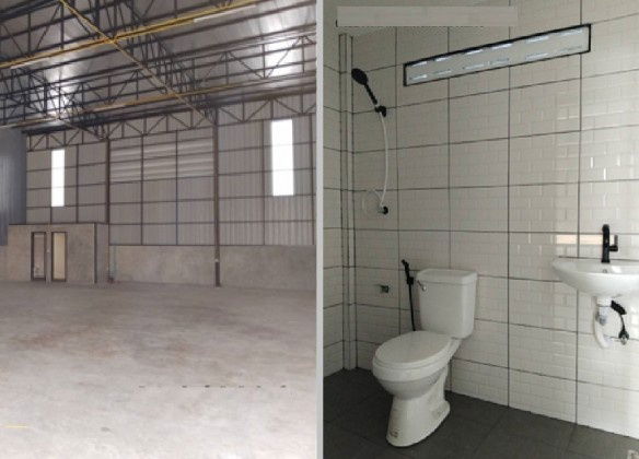 รูป ให้เช่าโกดัง ซอยโพธิ์แก้ว 3 ลาดพร้าว 101 / ขนาด 600 ตารางเมตร ใกล้เลียบด่วน เกษตรนวมินทร์ ลาดพร้าว / คอนเทนเนอร์เข้าออก ลงของได้ - รูปที่ 3/4