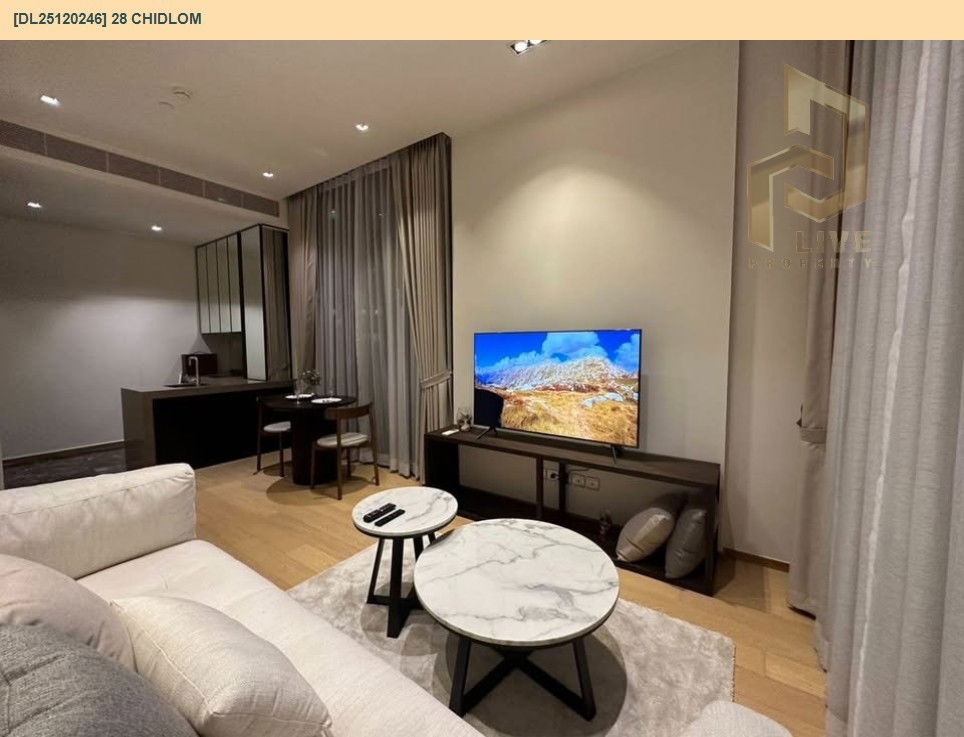 picture DL25120246 Condo for rent, 28 Chidlom near BTS Chit Lom, ready to move in, call urgently 0638692663 LineID @534wlwof - 5/13