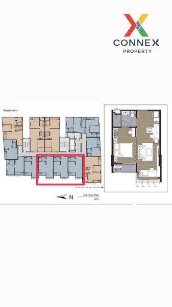 picture FOR RENT condo , The Remarkable Soonvijai 2 , Duplex , nice view , BTS-Bang Na , Bang Kapi , Huai Khwang , Bangkok , CX-01768 ✅ Live chat with us ADD LINE @connexproperty ✅ - 8/9