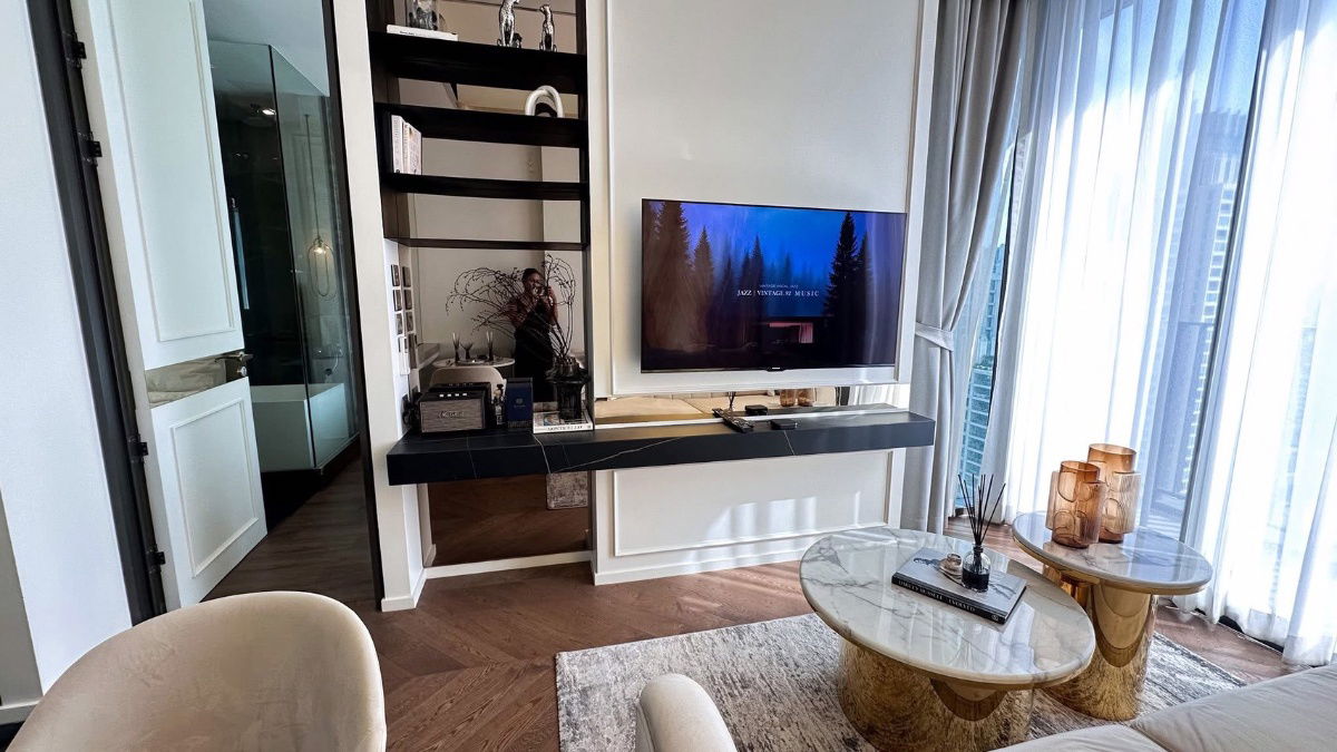 รูป 🟪🟦🟩🟨🟧 ให้เช่า 28 Chidlom // Free WiFi *เพิ่มฉนวนกันเสียง 🛎️🛎️ | 𝗟𝗶𝗻𝗲@: @𝗮𝘀𝘀𝗲𝘁𝘀𝗽𝗿𝗼 - รูปที่ 2/10