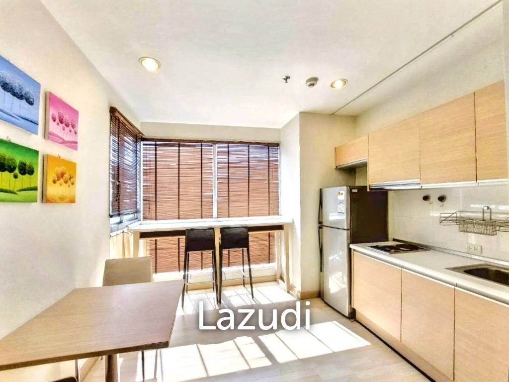 รูป 1 Bed 1 Bath 46 SQ.M at Rhythm Ratchada - รูปที่ 3/9