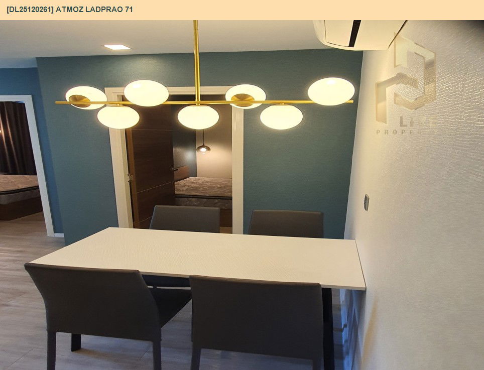 รูป DL25120261 ให้เช่าคอนโด แอทโมซ ลาดพร้าว 71 (Atmoz Ladprao 71) ใกล้ BTS สายสีเหลือง ลาดพร้าว-สำโรง พร้อมเข้าอยู่ โทรด่วน 0653619502 LineID @534wlwof - รูปที่ 12/13