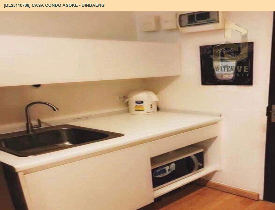 รูป DL25110706 ให้เช่าคอนโด คาซ่า คอนโด อโศก - ดินแดง (Casa Condo Asoke - Dindaeng) ใกล้ MRT พระราม 9 พร้อมเข้าอยู่ โทรด่วน 0638692663 LineID @897iyzll - รูปที่ 8/10