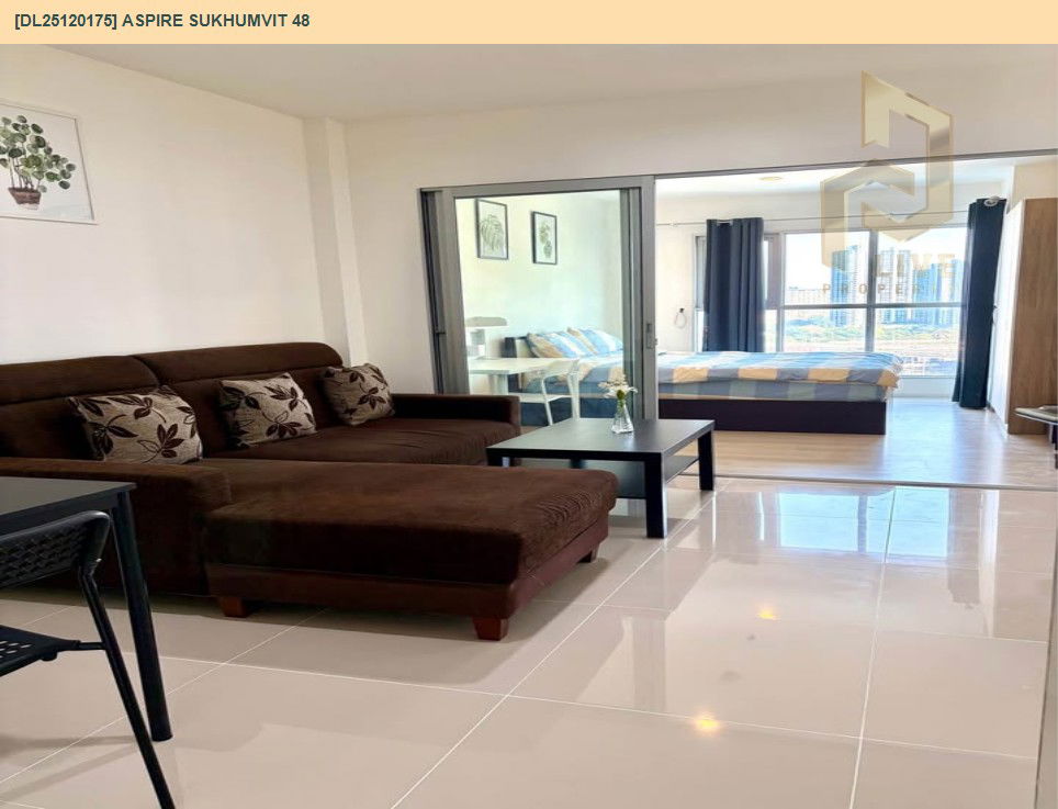 picture DL25120175 Condo for rent, Aspire Sukhumvit 48 near BTS Phra Khanong, ready to move in, call urgently 0638692663 LineID @655ebbvc - 4/12