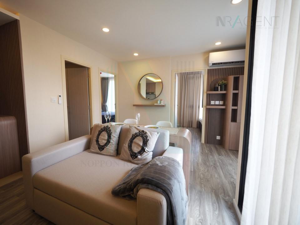 picture ð For Rent Condo IKON SUKHUMVIT 77 Building A, Floor 7,2 bed room, Room size 45.00 sqm - 6/8