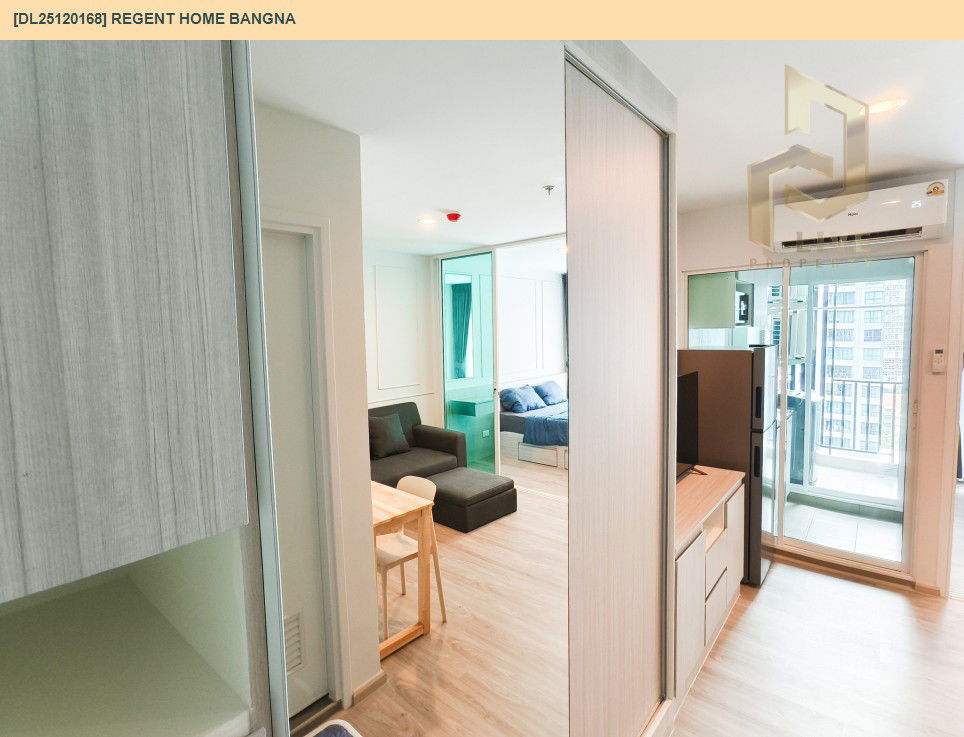 picture DL25120168 Condo for rent, Regent home bangna near BTS Bang Na, ready to move in, call urgently 0638692663 LineID @655ebbvc - 7/8