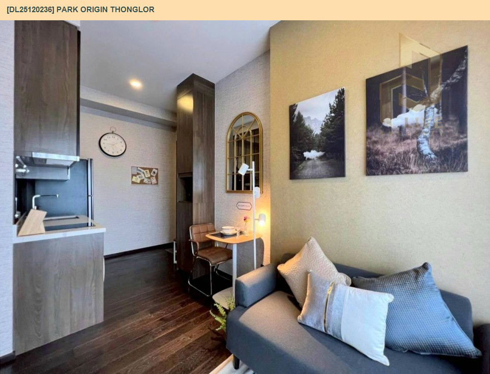 picture DL25120236 Condo for rent, PARK ORIGIN THONGLOR near BTS Thong Lo, ready to move in, call urgently 0638692663 LineID @897iyzll - 10/11