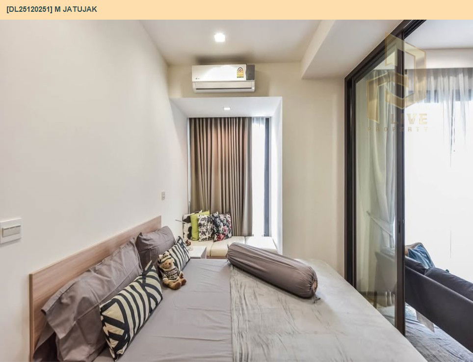 picture DL25120251 Condo for rent, M Jatujak near BTS Chatuchak park, ready to move in, call urgently 0638692663 LineID @162cjixi - 11/12