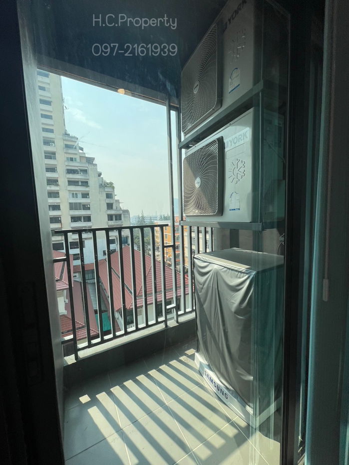 รูป ให้เช่าคอนโดดิ เอ็กเซล อุดมสุข ใกล้BTS พร้อมอยู่ ห้องสภาพใหม่ มีเครื่องซักผ้า - รูปที่ 7/8