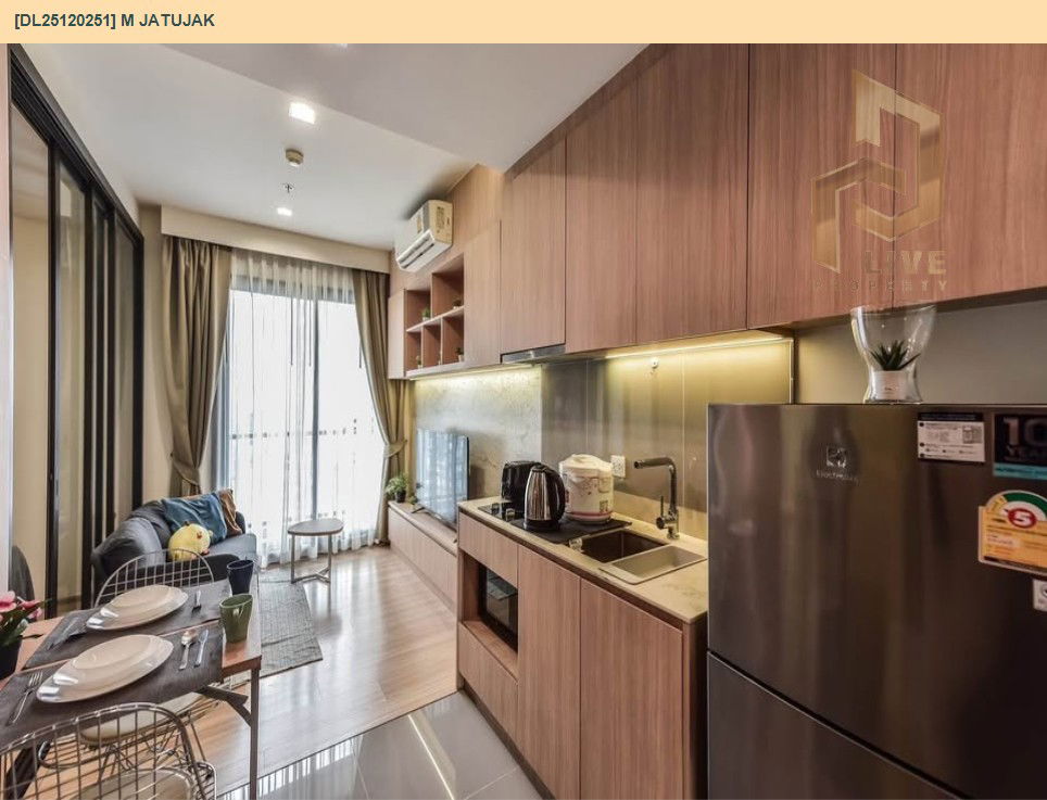 picture DL25120251 Condo for rent, M Jatujak near BTS Chatuchak park, ready to move in, call urgently 0638692663 LineID @162cjixi - 6/12