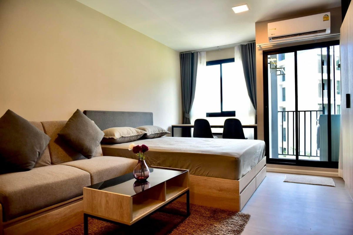 รูป 💎ให้เช่า📣 “Dcondo Hideaway” ห้องครัวแยก ✨ 🚌มีรถรับ-ส่งสะพานลอยตรงข้ามม.ธรรมศาสตร์ - รูปที่ 1/8