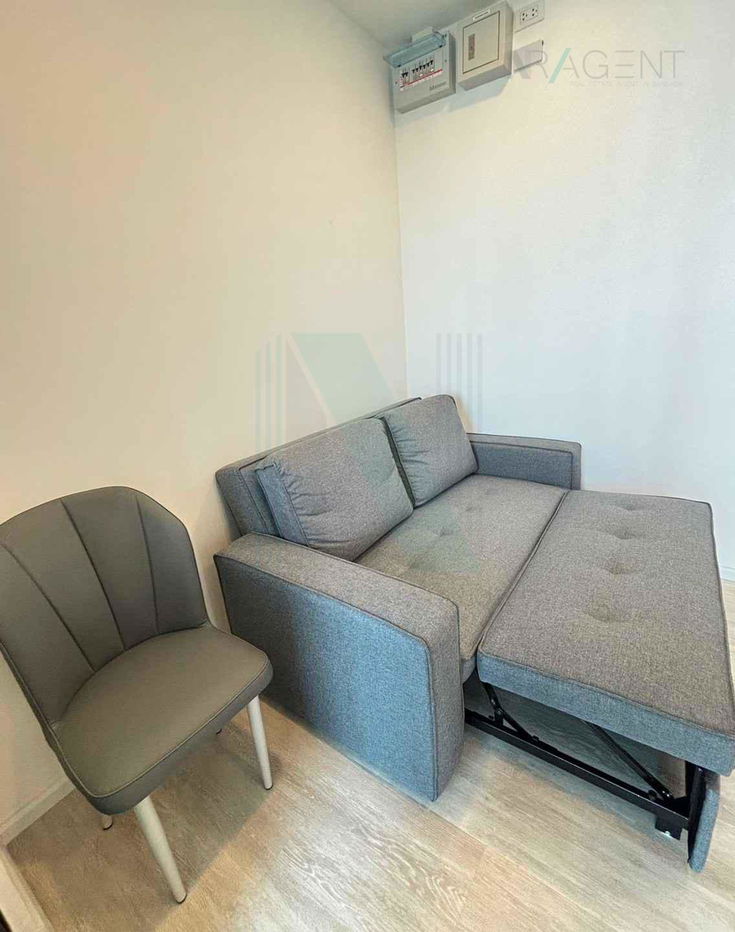 picture 🔺 For Rent Condo THE CLEV RIVERLINE CHAOPHRAYA - WONGSAWANG Building 1, Floor 25,1 bed room, Room size 25 sqm - 4/8