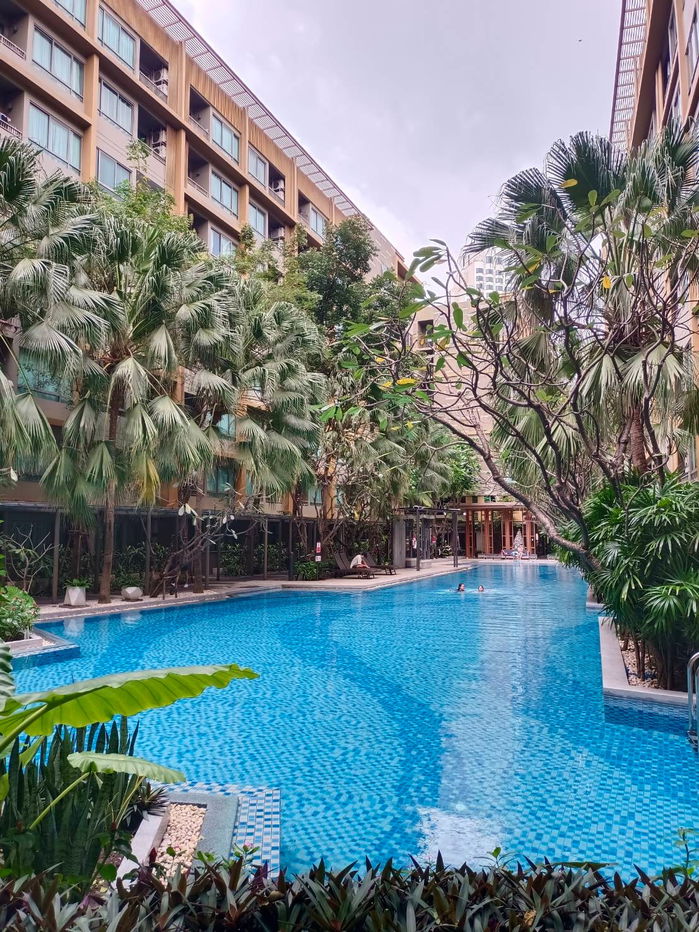 รูป ขายคอนโด Metro Luxe Ratchada ใกล้ MRT สุทธิสาร | 1 ห้องนอน 28.46 ตร.ม. ชั้น 4 | Low Rise สไตล์รีสอร์ท - รูปที่ 8/16