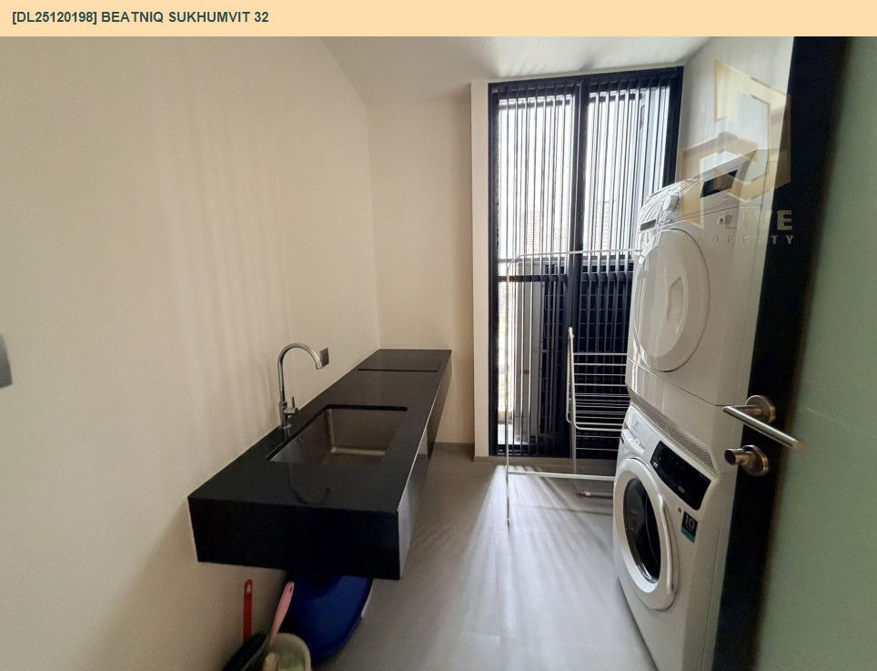 รูป DL25120198 ให้เช่าคอนโด บีทนิค สุขุมวิท 32 (Beatniq Sukhumvit 32) ใกล้ BTS ทองหล่อ พร้อมเข้าอยู่ โทรด่วน 0653619502 LineID @534wlwof - รูปที่ 15/15