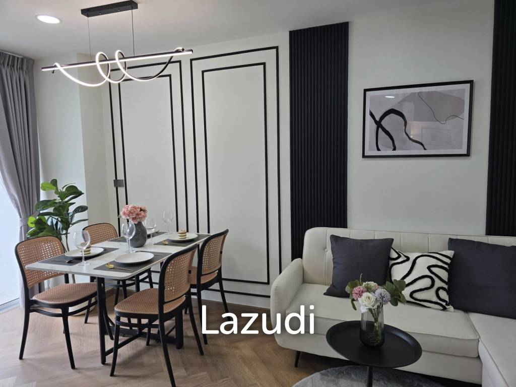 รูป 2 Bedroom 2 Bathroom 59.65 Sq.m S Condo Sukhumvit 50 - รูปที่ 1/6