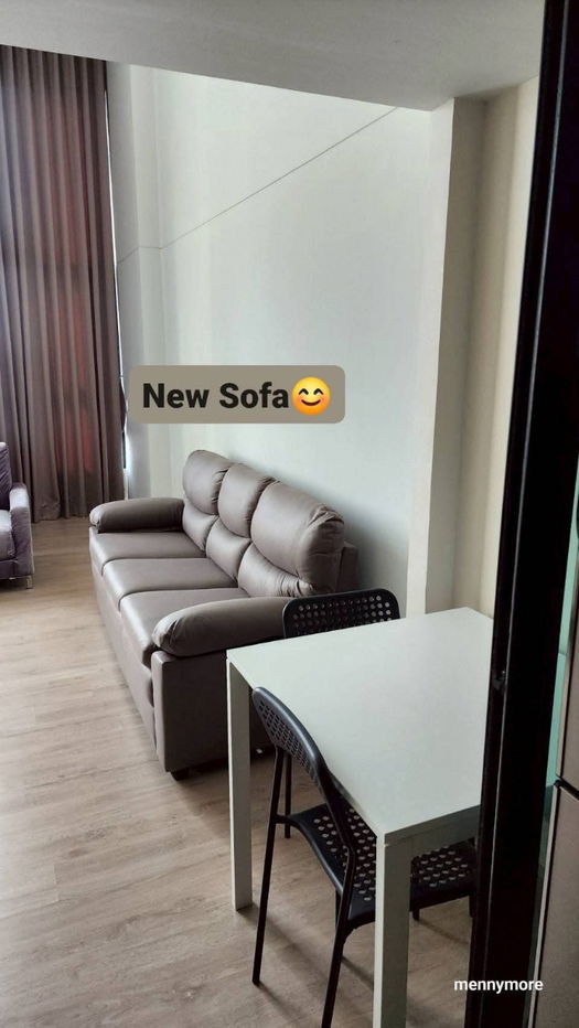 รูป ไนท์บริดจ์ ติวานนท์ ใกล้ MRT กระทรวงสาธารณสุข โซฟาใหม่ ปล่อยเช่า พร้อมอยู่ค่ะ - รูปที่ 2/8