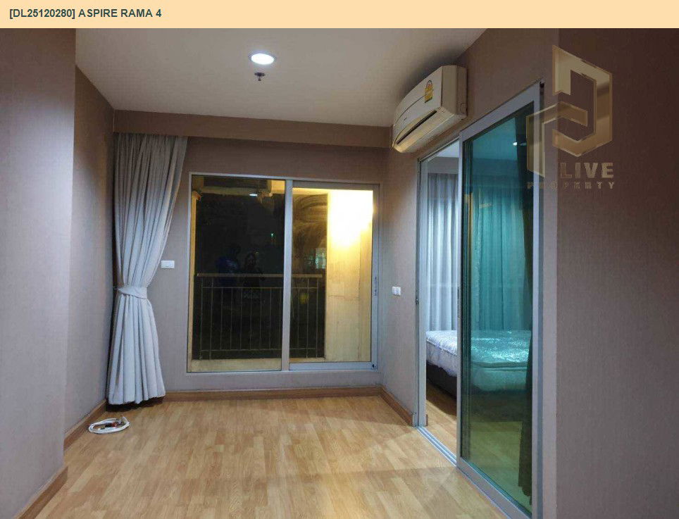 รูป DL25120280 ให้เช่าคอนโด แอสปาย พระราม 4 (Aspire Rama 4) ใกล้ BTS เอกมัย พร้อมเข้าอยู่ โทรด่วน 0653619502 LineID @534wlwof - รูปที่ 5/9