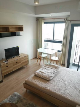 📌 For Rent Condo IDEO RAMA 9 - ASOKE Building 1, Floor 9,Studio, Room size 26.00 sqm