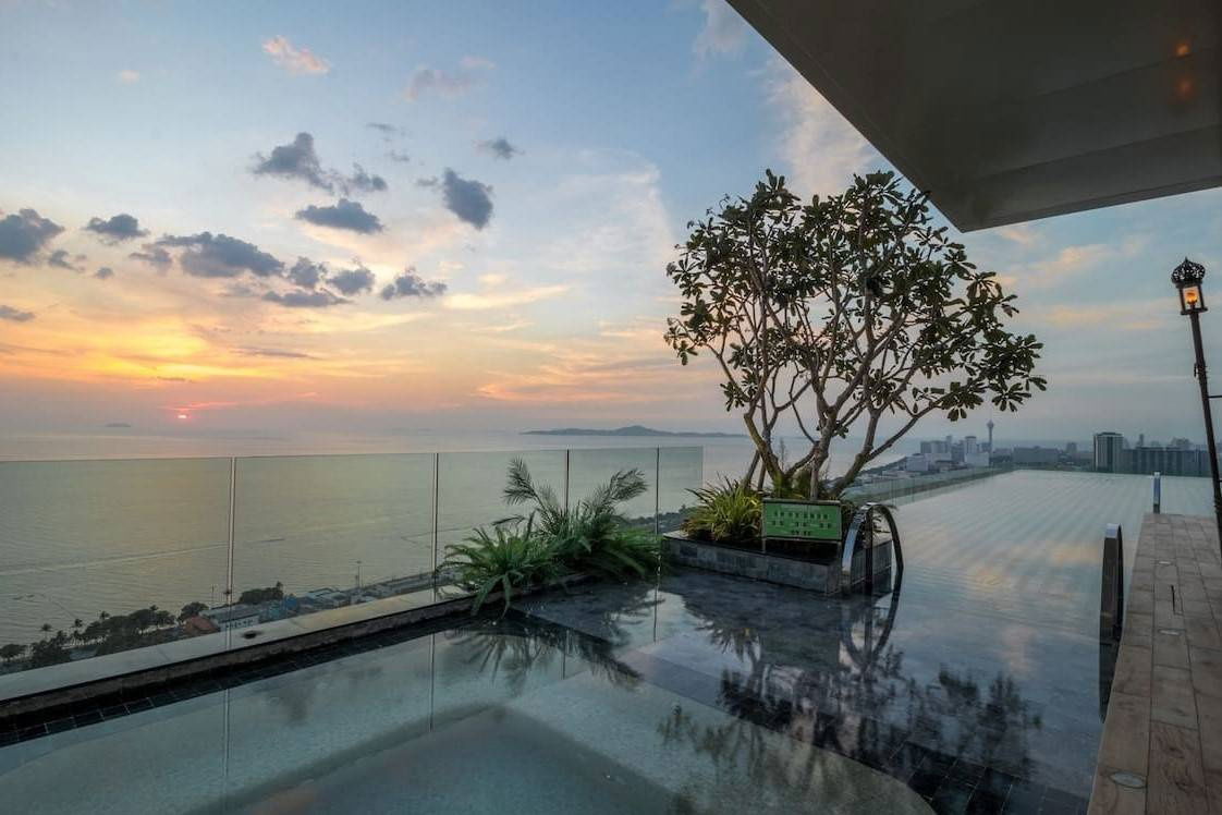 รูป ⛵ Riviera Jomtien⛵ Foreigner quota / Sea view / 33F / 1bedroom for quick sale彡 - รูปที่ 12/14