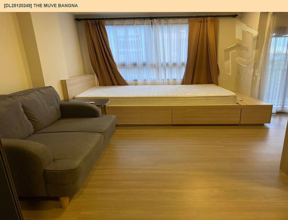 picture DL25120249 Condo for rent, THE MUVE Bangna near -, ready to move in, call urgently 0638692663 LineID @897iyzll - 2/8