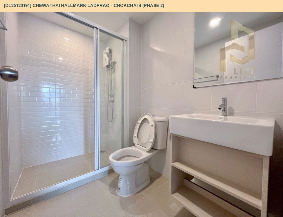 picture DL25120191 Condo for rent, Chewathai Hallmark Ladprao - Chokchai 4 (Phase 2) near -, ready to move in, call urgently 0638692663 LineID @897iyzll - 9/10