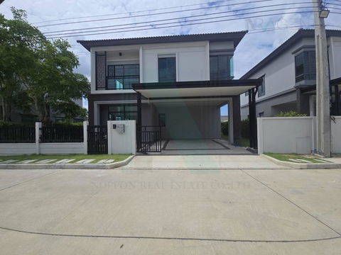 📌 For Sell House GRAND BRITANIA RAMA 9-KRUNGTHEP KREETHA 2-story 4 bedroom 3 bathroom