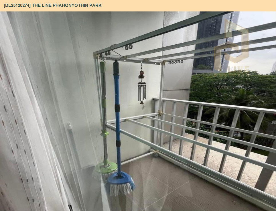 รูป DL25120274 ให้เช่าคอนโด เดอะ ไลน์ พหลโยธิน พาร์ค (THE LINE Phahonyothin Park) ใกล้ BTS ห้าแยกลาดพร้าว พร้อมเข้าอยู่ โทรด่วน 0653619502 LineID @534wlwof - รูปที่ 13/14