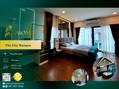 Houses for rent เทสโก้โลตัส บางพลี : ST13720 - The City Bangna (New Project)