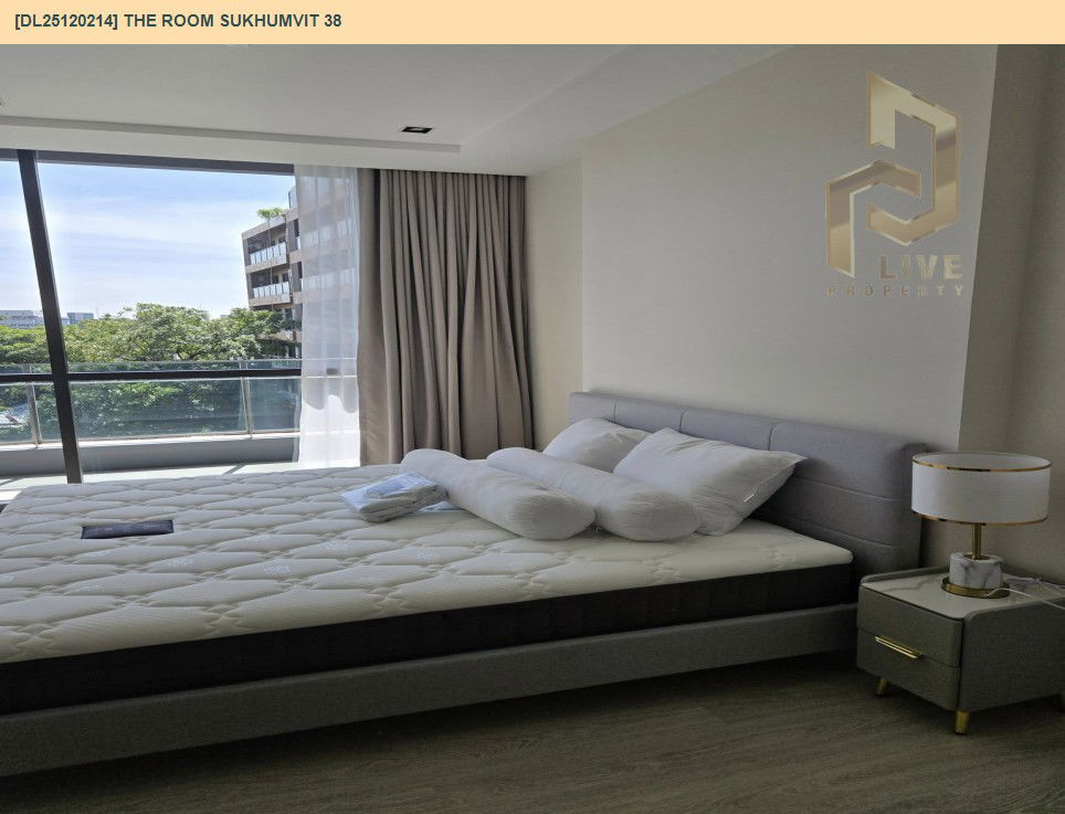 รูป DL25120214 ให้เช่าคอนโด เดอะ รูม สุขุมวิท 38 (The Room Sukhumvit 38) ใกล้ - พร้อมเข้าอยู่ โทรด่วน 0614453194 LineID @162cjixi - รูปที่ 3/7