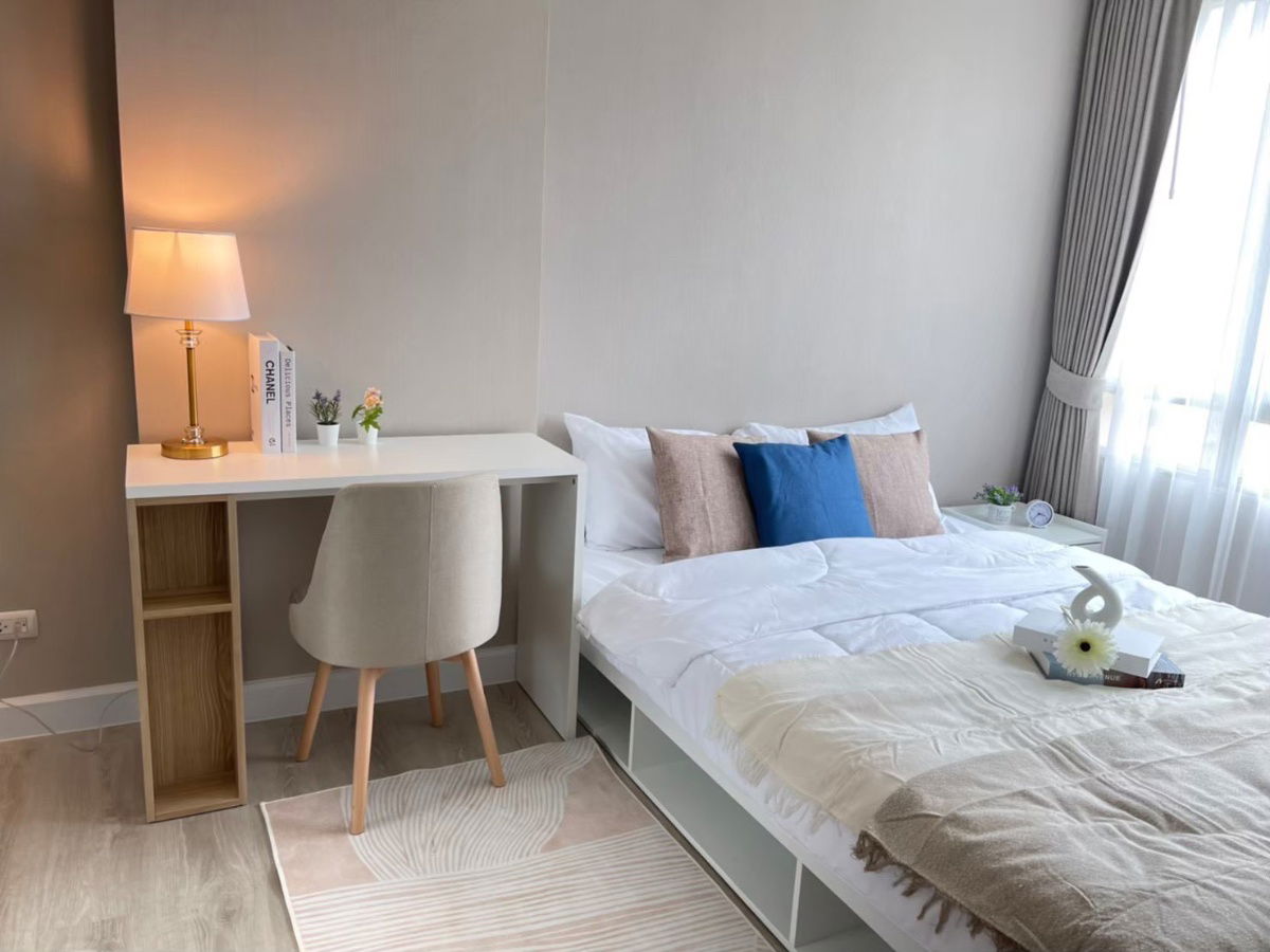 รูป P1015 ให้เช่าคอนโด Metro Luxe Ratchada (เมโทร ลักซ์ รัชดา) ห้องใหม่ล่าสุด ตกแต่งสวยมาก เฟอร์ครบ พร้อมเข้าอยู่ทันที - รูปที่ 4/15