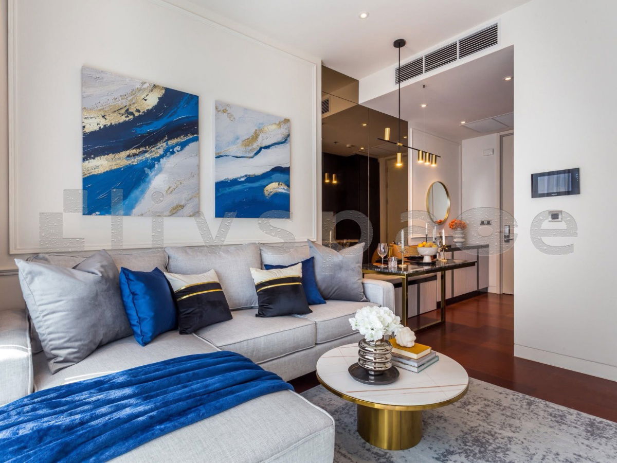 รูป ▚ LE111ツ สำหรับเช่า KHUN by YOO 1 Bed 49 ตร.ม.! ⭐ ตกแต่งระดับรางวัล สุดหรู Modern Luxury 65k (ต่อรองได้) - รูปที่ 2/11