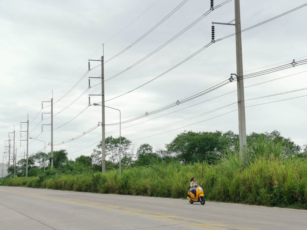 รูป ขายที่ดิน ติดนิคมอีสเทิร์นซีบอร์ด ต.มาบยางพร อ.ปลวกแดง จ. ระยอง เนื้อที่ 32 ไร่ ติดถนนหน้ากว้าง ทำเลดี ที่ดินผังสีม่วงลาย - รูปที่ 3/3