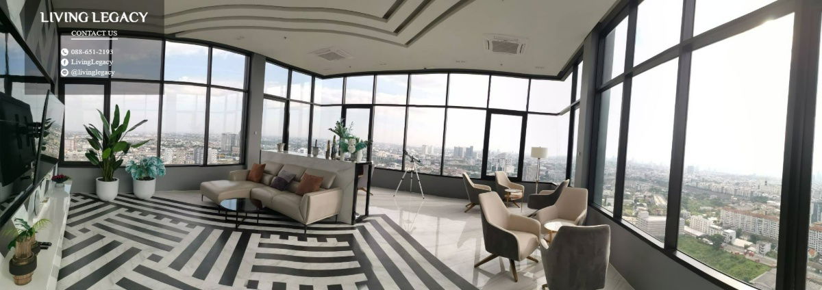 picture T6VU26 Condo For Rent Niche Mono Ramkhamhaeng 35 Sq.M. Floor 20 line id : @livinglegacy - 10/10