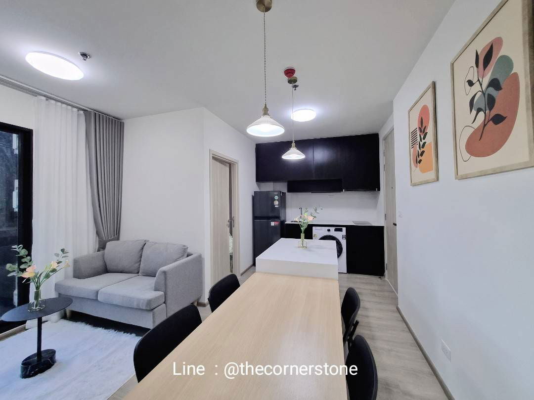 picture Brand New Condo✨For Rent ❗️" 𝐍𝐔𝐄 𝐃𝐢𝐬𝐭𝐫𝐢𝐜𝐭 𝐑𝟗 “ 2 Bed 1 Bath 35 Sq.m. Near MRT-Rama 9 - 14/18