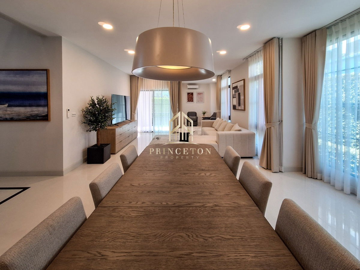 picture Luxury House For Rent Nantawan Rama 9 New Krungthep Kreetha Near Wellington International School - 8/38