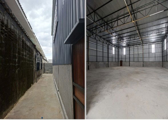 รูป ให้เช่าโกดังพร้อมออฟฟิศสร้างใหม่ ย่านลาดพร้าว 101 ซอยนวมินทร์ 111 ซอยโพธิ์แก้ว 3 ระบบไฟฟ้า 3 เฟส รถใหญ่เข้าออกสะดวก - รูปที่ 8/8