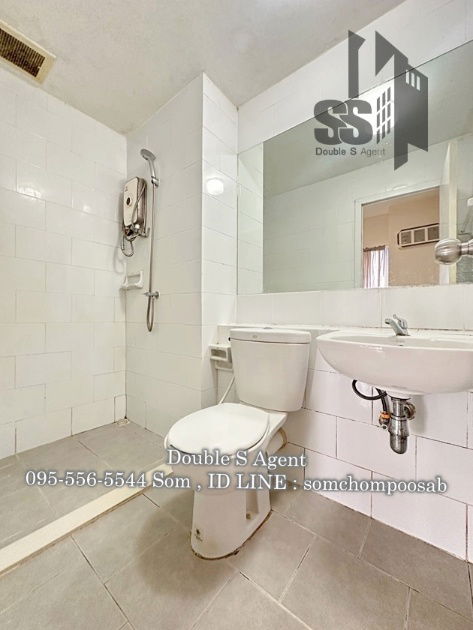 picture SS 326 #For rent Plum Condo Bangyai Station, size 23 sq m, Building F, 7th floor #Condo for rent near the Purple Line - 9/10