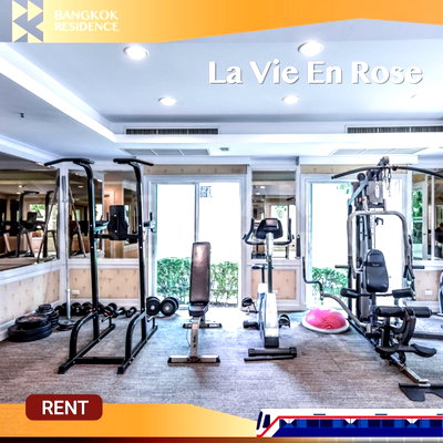 คอนโดให้เช่า :  La Vie En Rose 🛋️ ห้องสวย เฟอร์ครบ พร้อมเข้าอยู่ทันที 💚 ใกล้ BTS ทองหล่อ 