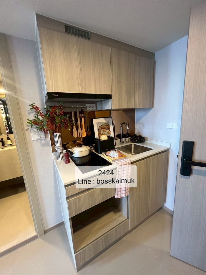รูป (เจ้าของขายเอง) ขายดาวน์เท่าทุน ห้อง 1 Bedroom Duo Compact ยูนิต 2424 Origin Play Bangkhunnon Triple Station - รูปที่ 6/17
