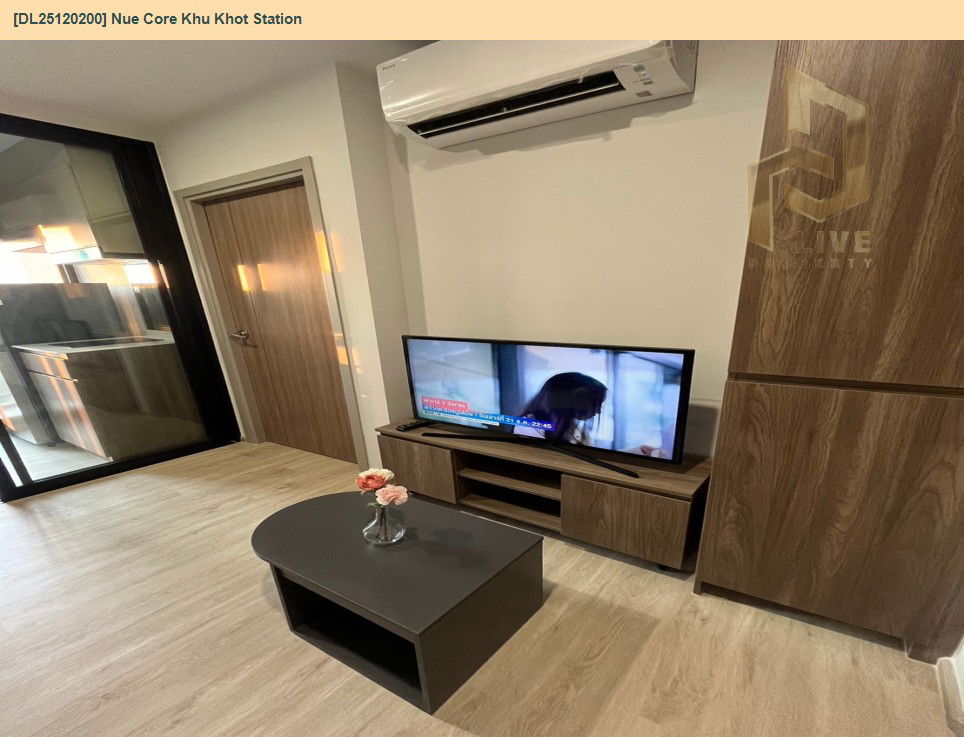 picture DL25120200 Condo for rent, Nue Core Khu Khot Station near BTS Khu Khot, ready to move in, call urgently 0638692663 LineID @897iyzll - 5/10