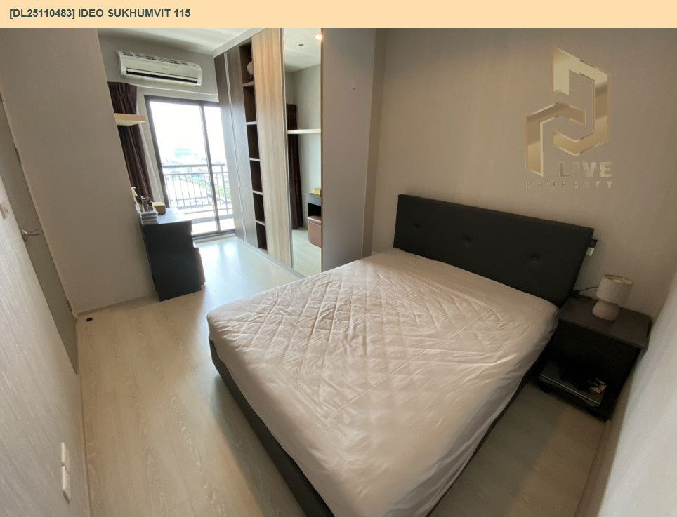 picture DL25110483 Condominium for rent, Ideo Sukhumvit 115 (IDEO Sukhumvit 115), ready to move in, call 0800343450LineID@655ebbvc - 3/9